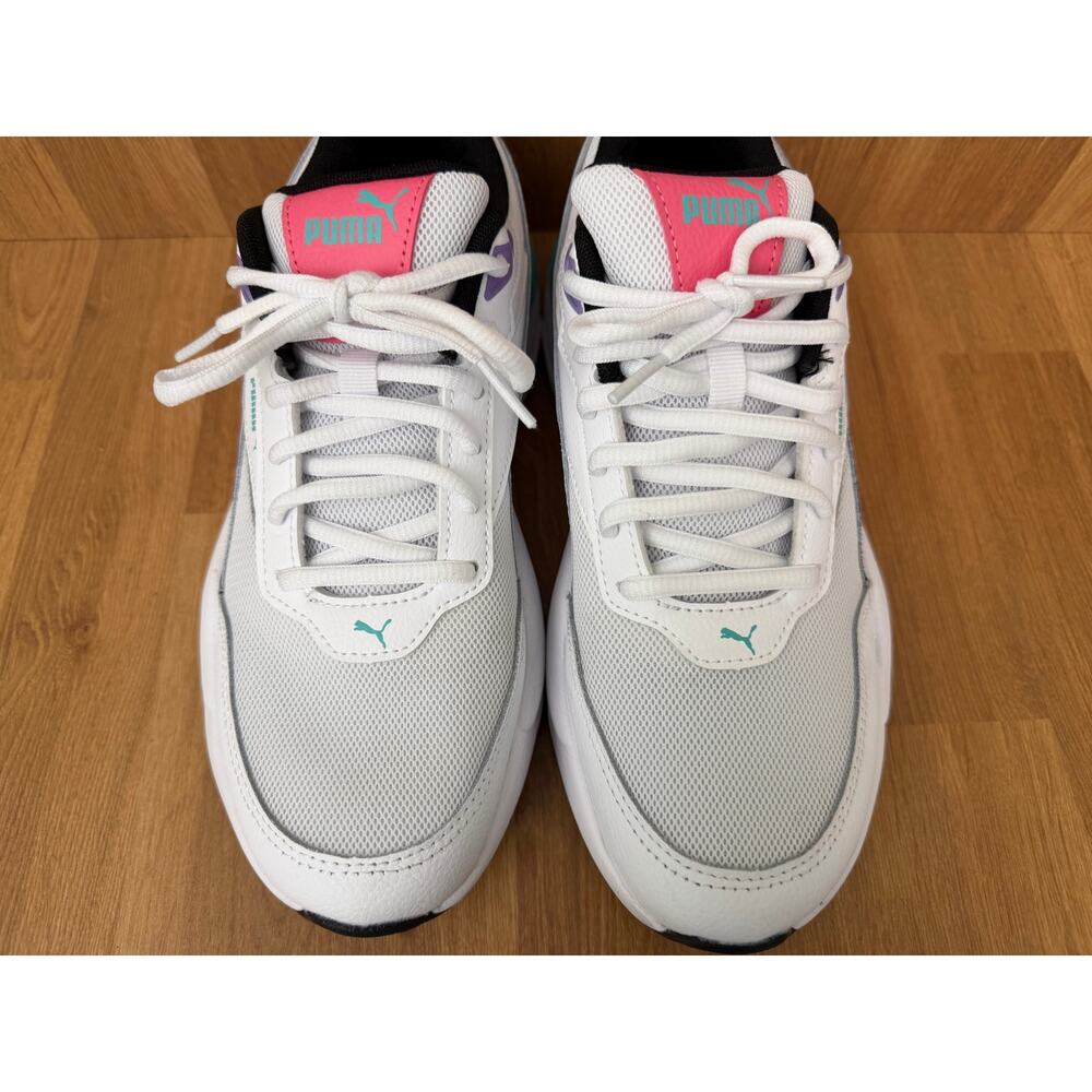Puma Women’s 8.5 White Platform Sneakers - Picture 9 of 9